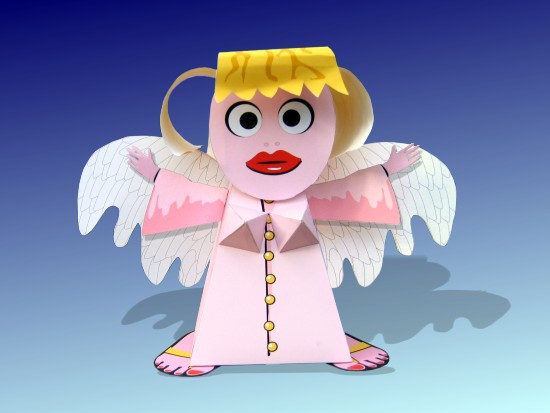 Papercraft Angel