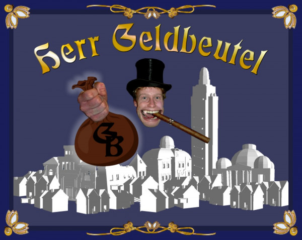 Gesellschaftsspiel "Herr Geldbeutel"