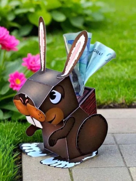 Papercraft Easter Bunny