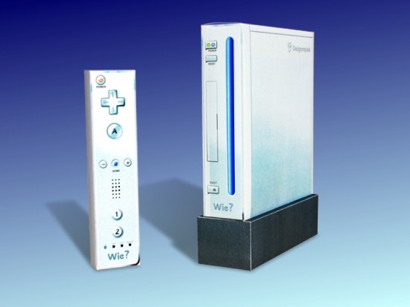 “Wie?” Game Console Money Gift