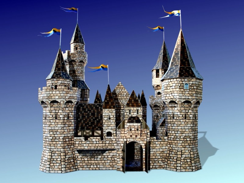 Burg Rabensburg – Papiermodell zum Ausdrucken